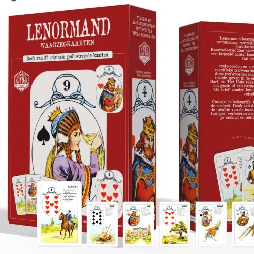 Waarzegkaarten Mille Lenormand 37 stuks + uitleg 2
