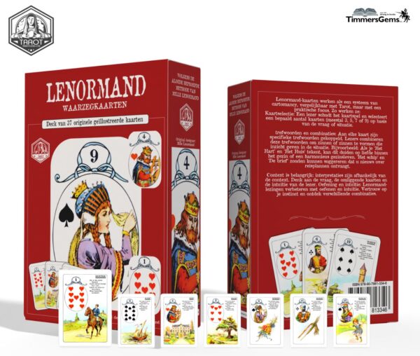 Originele waarzegkaarten Mille Lenormand
