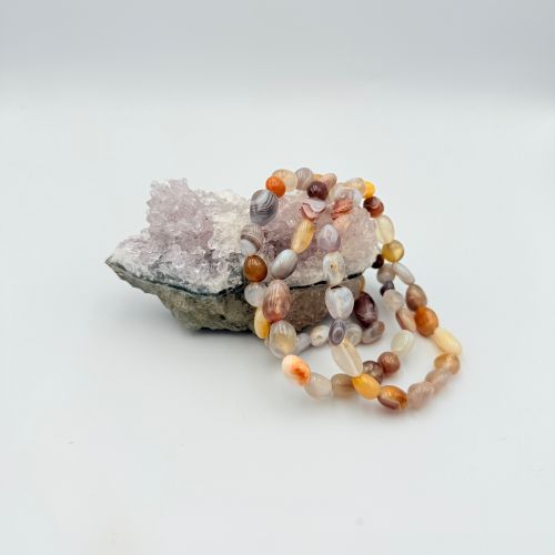 Botswanagaat kogel armband heren