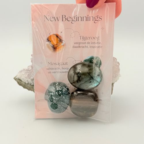 Edelsteen set liefde New Beginnings