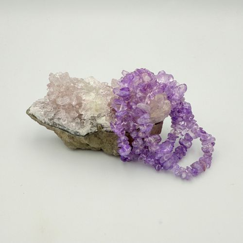 Lavendel amethist armband split