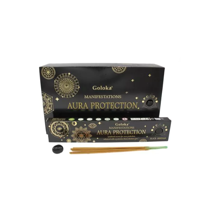 Manifestation aura bescherming edelsteen wierook