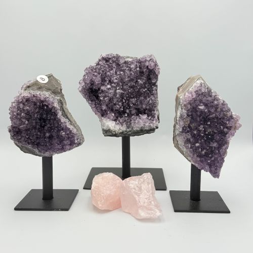 Amethist op standaard