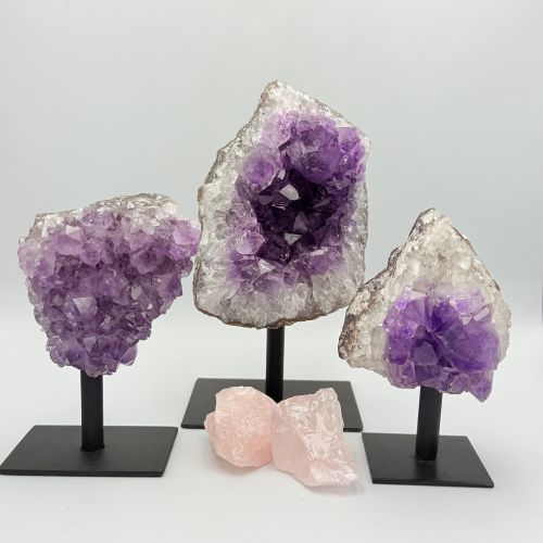 Amethist op standaard