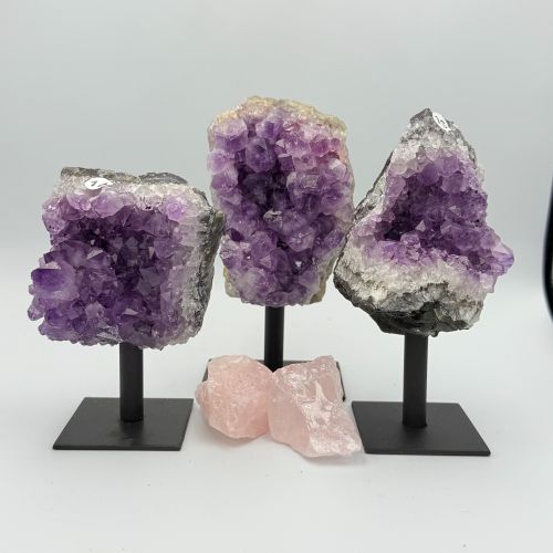 Amethist op standaard