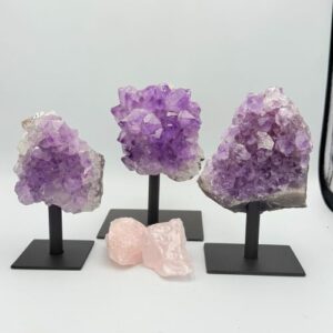 Amethist op standaard