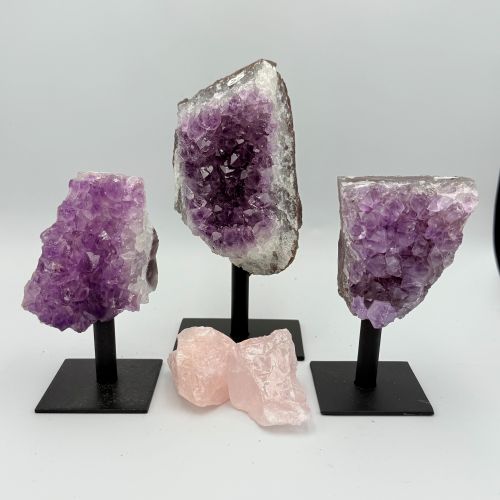 Amethist op standaard