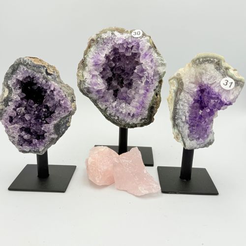 Amethist op standaard