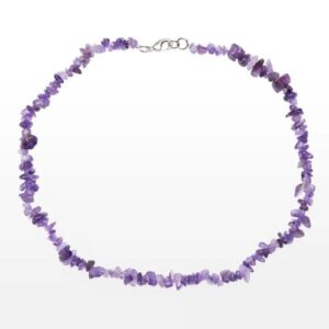 Amethist split ketting