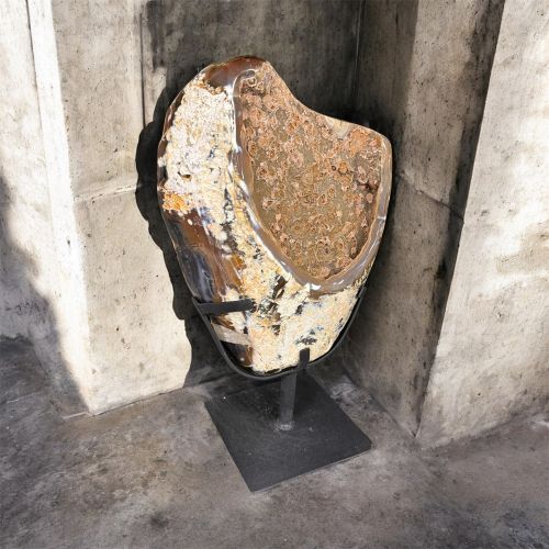 Agaat groot 2 Agaat groot op standaard, statement piece