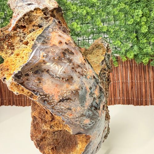 Agaat op standaard groot4 Agaat op standaard groot