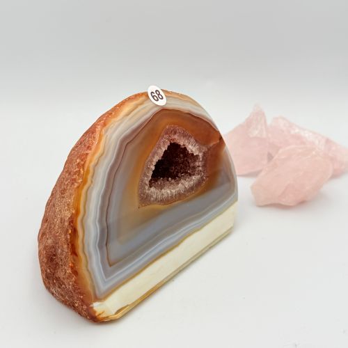 Agaat op standvlak 11 Agaat op standvlak