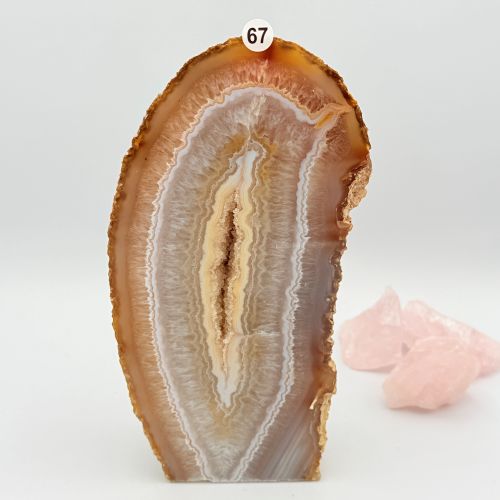 Agaat op standvlak1 Agaat op standvlak