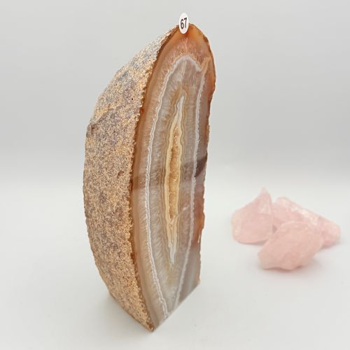 Agaat op standvlak2 Agaat op standvlak