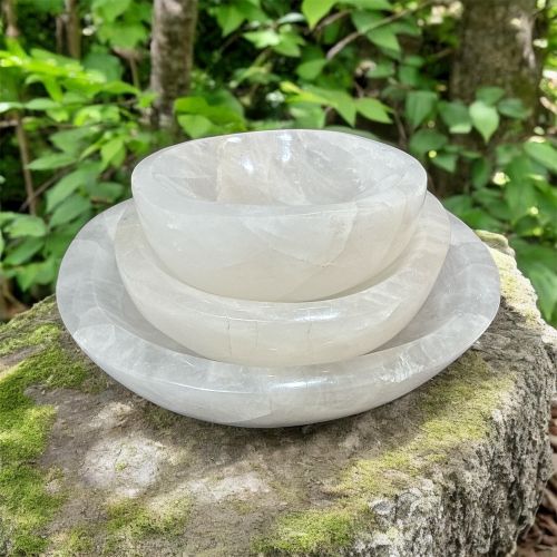 Bergkristal schaal Bergkristal schaal