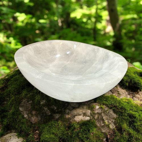 Bergkristal schaal
