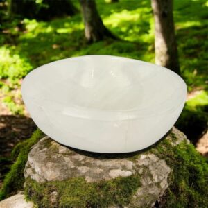 Berkristallen schaal