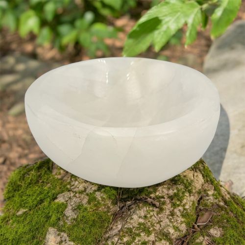 Berkristallen schaal