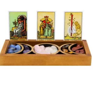 Drievoudige Maan Edelsteen & Tarotkaarthouder4