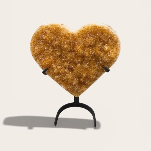 Gebrande amethist hart