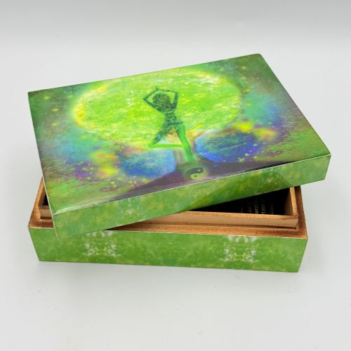Gelamineerde Bewaardoos – Yoga Tree of Life 15x10 cm Gelamineerde Bewaardoos – Yoga Tree of Life 15x10 cm