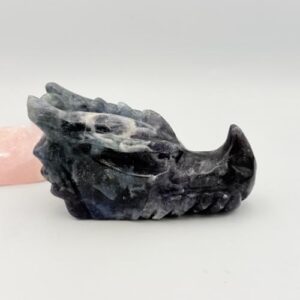 Fluoriet draak ca 11 cm