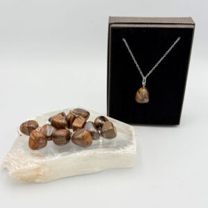 Ketting hanger Tijgeroog