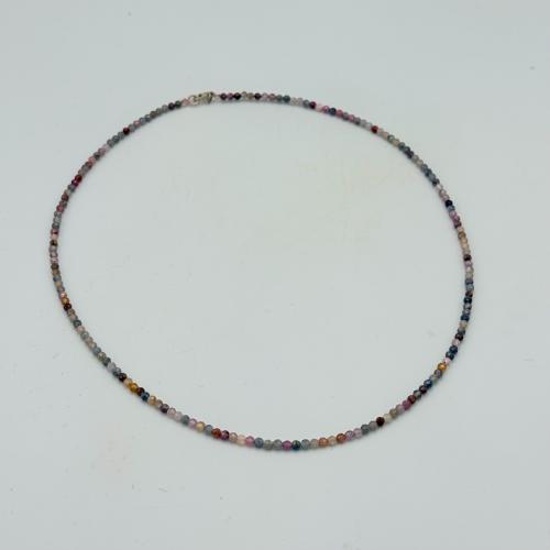 Ketting robijn saffier Ketting robijn saffier