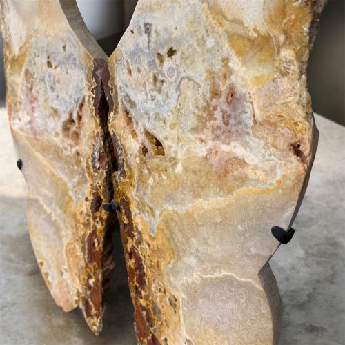 Roze amethist vlinder groot Roze amethist vlinder groot