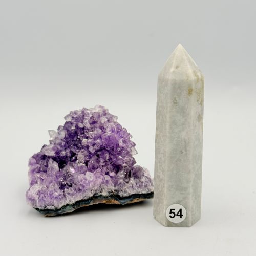 Toren Obelisk labradoriet witte maansteen