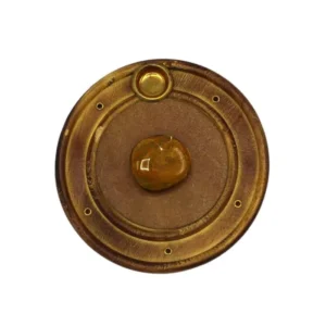 Wierookhouder rond tijgeroog