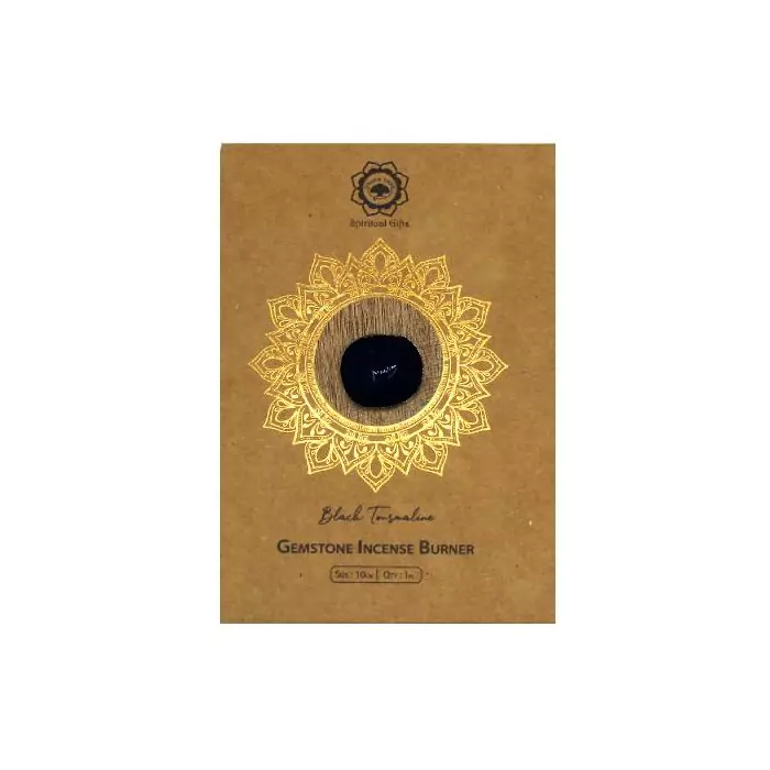 Wierookhouder rond zwarte toermalijn2 Wierookhouder rond zwarte toermalijn2