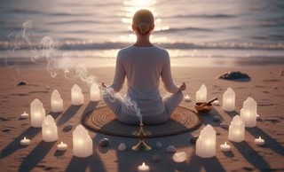 Reinigen en opladen van edelstenen