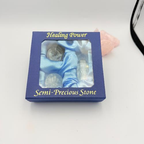 Healing Power Set van Bergkristal – Kracht en Helderheid in Één Set