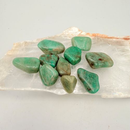 Amazoniet trommelsteen