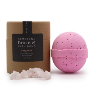 Badbom Rozenkwarts armband