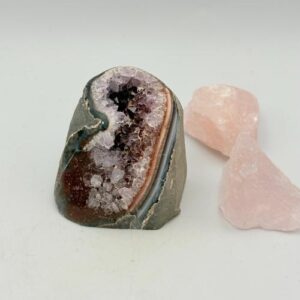 Amethist op standvlak