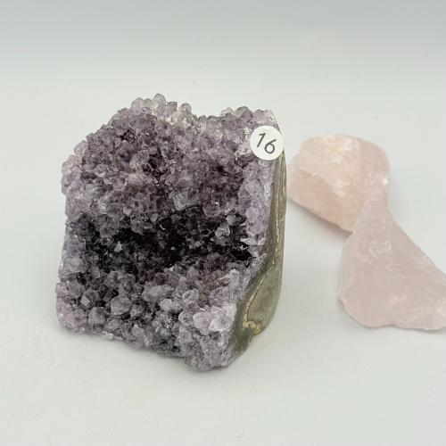 Amethist op standvlak