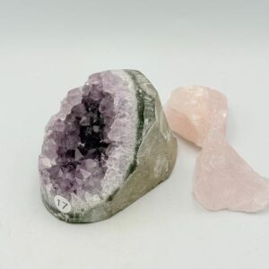 Amethist op standvlak