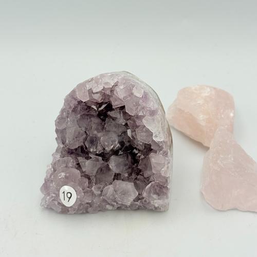 Amethist op standvlak