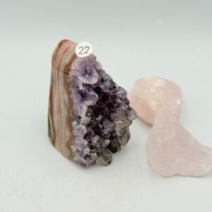 Amethist op standvlak