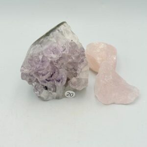 Amethist op standvlak