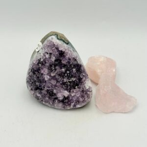 Amethist op standvlak