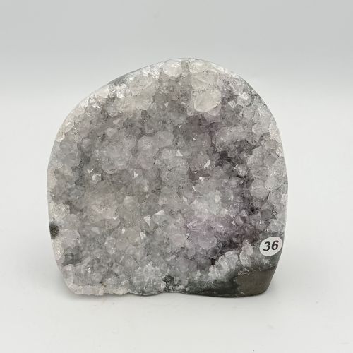 Amethist op standvlak