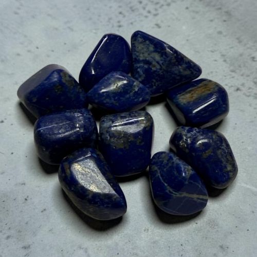 Lapis lazuli trommelstenen Lapis lazuli trommelstenen