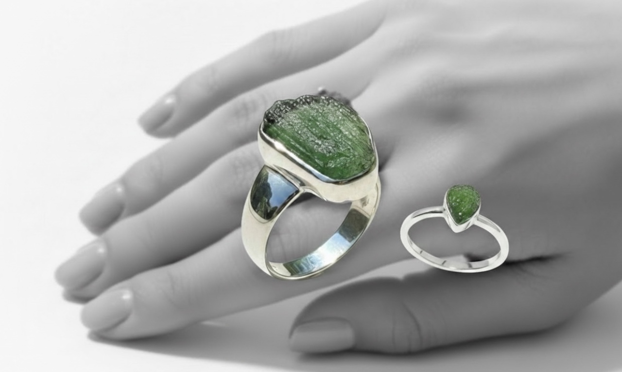 Moldaviet ring zilver
