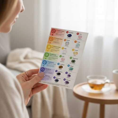 Chakra kaart lezen