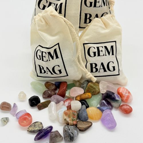 Gembag mix edelstenen Gembag mix edelstenen