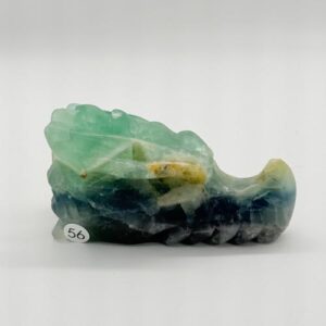 Fluoriet draak carving