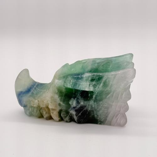 Fluoriet draak carving
